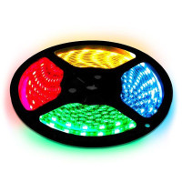Светодиодная лента B-LED 5050-60 RGB IP65  многоцветная, герметичная, 1м